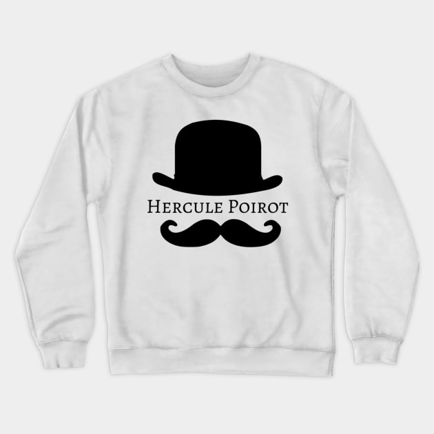 Hercule Poirot Crewneck Sweatshirt by Tulcoolchanel